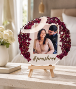 Floral Resin Photo Frame