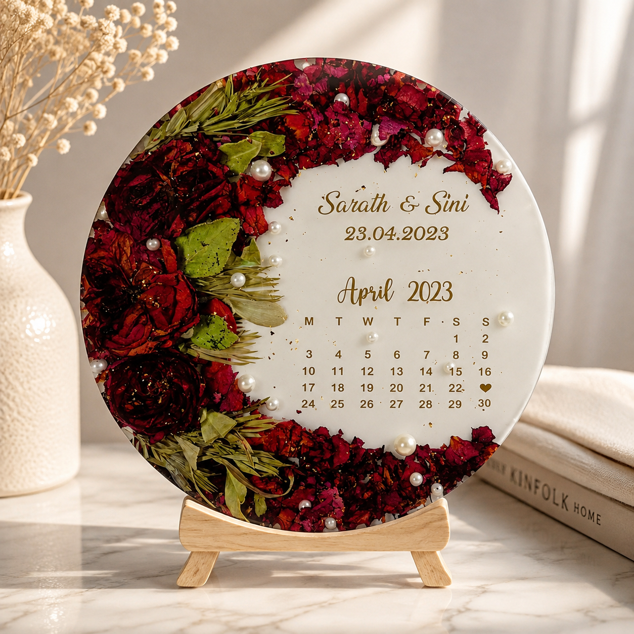 Anniversary Resin Calendar
