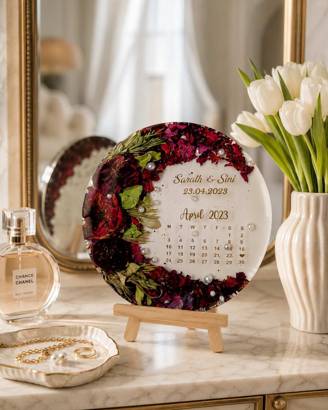 Anniversary Resin Calendar