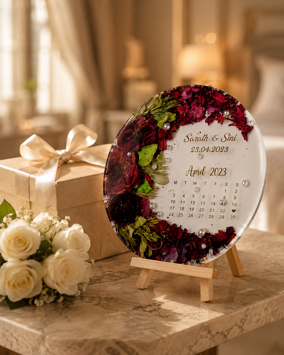 Anniversary Resin Calendar