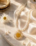 Daisy Pearl Necklace