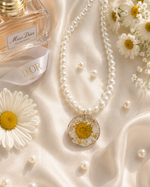 Daisy Pearl Necklace