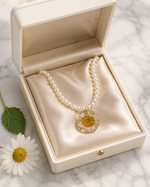 Daisy Pearl Necklace