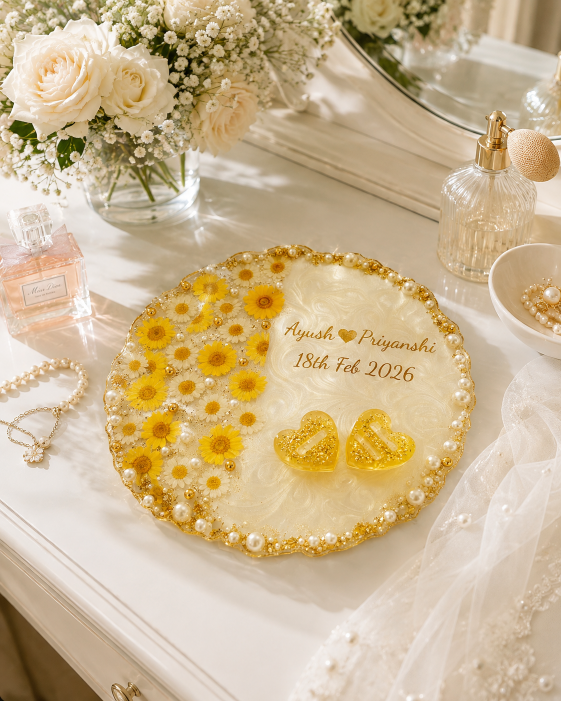 Bloom Keepsake Ring Tray