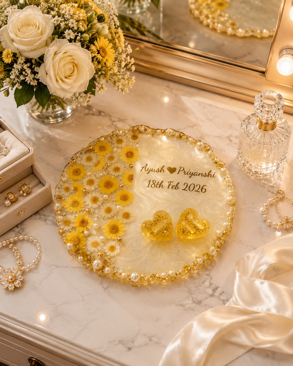 Bloom Keepsake Ring Tray