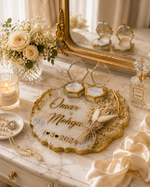 Pearl Wedding Keepsake Tray