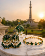🇵🇰 Azadi Collection – Premium Resin Jewelry Set