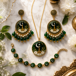 🇵🇰 Azadi Collection – Premium Resin Jewelry Set