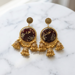 Noor Personalized Resin Jhumka Earrings