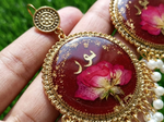 Noor Bloom Personalized Resin Pearl Earrings