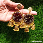Noor Personalized Resin Jhumka Earrings